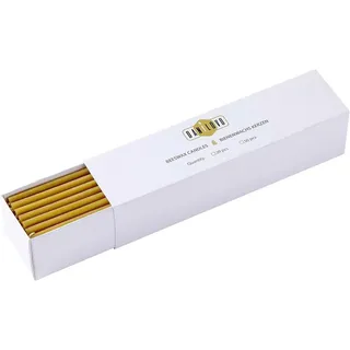 Danilovo 100 Bienenwachskerzen – Orthodoxe Kirchenkerzen aus reinem Bienenwachs mit Baumwolldocht, Rituelle Kerzen für Meditation, Gebet und Hau...