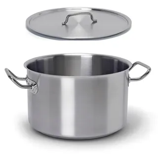 Ballarini Professioneller Hoher Kochtopf 9220 Edelstahl 18/10 32 Cm - 15 L - Für Alle Kochfelder