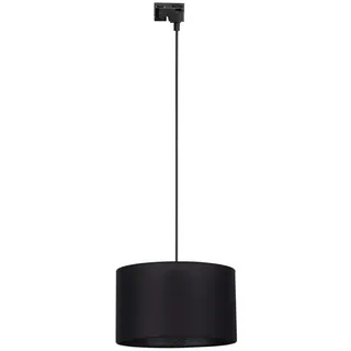 Hängeleuchte für Schienensystem TRACER 1xE27/15W/230V d 38 cm schwarz - Schwarz