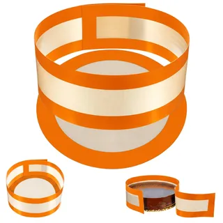 2 Stück Silikon Backmatte für Springform Antihaft Dauerbackmatte | Anhaften von Kuchen am Boden an Den Seite