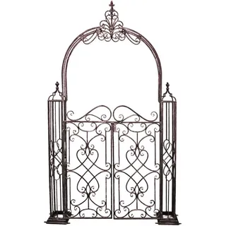 Garden Pleasure Rosenbogen Towada 150 x 245 cm Schwarz