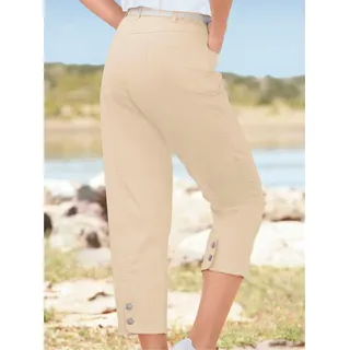 7/8-Jeans CASUAL LOOKS Gr. 38, Normalgrößen, beige (berber) Damen Jeans Ankle 7/8