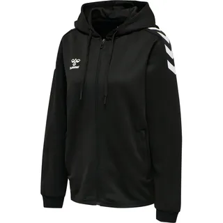 hummel XK Poly Zip Hood Sweat WOMA, black/black L