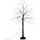 ECD Germany Lichterbaum Kunststoff 120 cm 480 LEDs schwarz