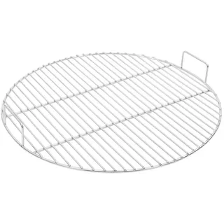 vidaXL Grillrost mit Griffen Rund Ø54 cm 304 Edelstahl