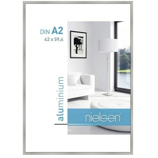 Nielsen Bilderrahmen Classic  (DIN A2, 42 x 59,4 cm, Silber, Glas)
