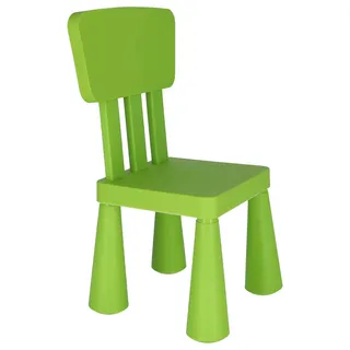 Mueblear 90051 Kinder-Stuhl aus Kunststoff, 31 x 30 x 67 cm grün