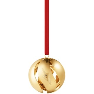 Georg Jensen - Weihnachtskugel 2022, gold