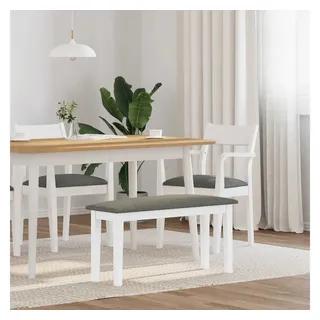 vidaXL Sitzbank Weiß 90 x 40 x 48 cm