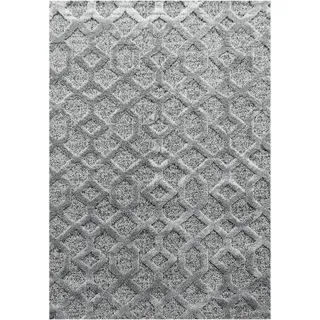 Ayyildiz PISA 4702 Webteppich 120 x 170 cm Grau