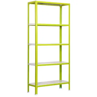 Proregal Wohnregal Living Koala Metal mit 5 Fachböden HxBxT 180 x 80 x 30 cm, Freizeit, Heimwerken, Werkstatt
