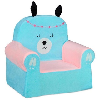 HTI-Living Kindersessel Relaxsessel für Kinder Bär (Stück, 1-St., 1 Kindersessel), Sitzsack blau|rosa