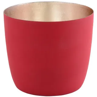 Giftcompany Teelichthalter Madras M Metall Rot/Gold