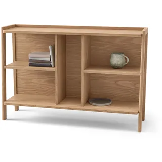 Tchibo - Sideboard - 120x35x80cm - braun - Holz / Echtholzfurnier / Buchenholz