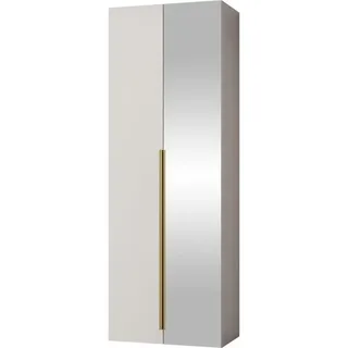 Mirjan24 Kleiderschrank Kerkin 70 x 200 x 42 cm Beige/Khaki