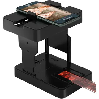 Mobile Film Scanner 35mm, Positiv- und Negativ-Diascanner, Dias und Negative zu Hause mit dem eigenen Smartphone digitalisieren, Dias selbst digitalisieren