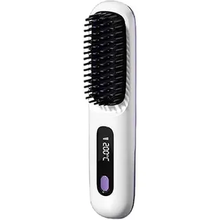 Zegla Control Pro Haarbürste – Professionelle Stylingbürste für Glattung & Föhnen (Weiß)
