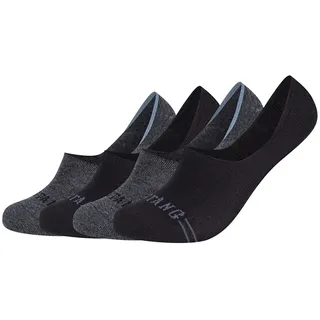 Mustang Füßlinge 4er Pack Schwarz 39-42