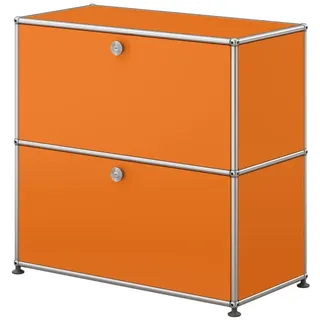 USM Haller Sideboard mit 2 Klapptüren Reinorange