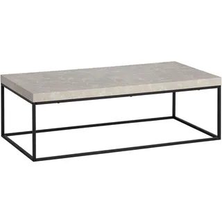 FineBuy Couchtisch Beige MDF 120 x 60 x 38 cm