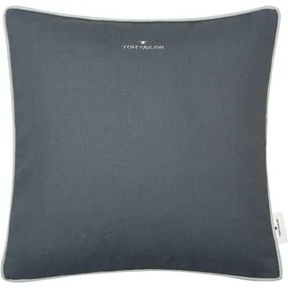 Tom Tailor Kissenbezug Dove Signature 40 x 40 cm Grau