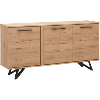Sideboard Emilio Eichefarben Echtholz