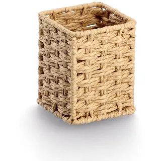 Zeller Stiftehalter Papiergeflecht 8,0 x 8,0 x 10,7 cm natur 2 St.