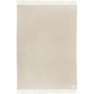 Wolldecke SCHÖNER WOHNEN-KOLLEKTION "Peace" Wohndecken Gr. B/L: 150 cm x 200 cm, beige Decken aus hochwertiger Merinowolle