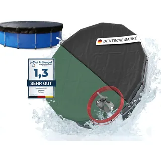 planenfux Poolabdeckung rund grün 400 cm