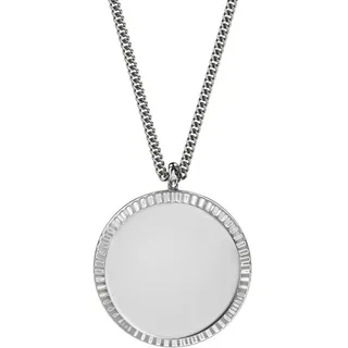 Fossil Collier Fossil Damen-Kette Edelstahl silberfarben