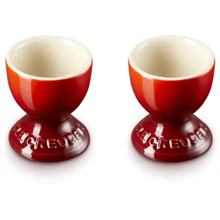 Le Creuset EIERBECHER 2ER SET KIRSCHROT