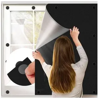 Magnetisches Verdunkelungsrollo Ohne Bohren, 145 X 200 Cm, Isolierender Verdunkelungsstoff Für Dachfenster, Sonnenschutz, Tragbare Verdunkelungsfolie Für Babyzimmer.