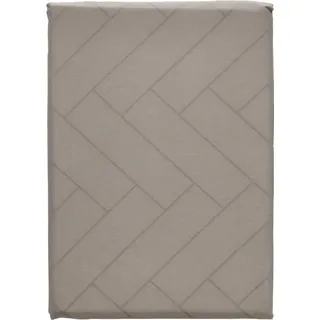 Tiles Damask Tischdecke 180 cm taupe