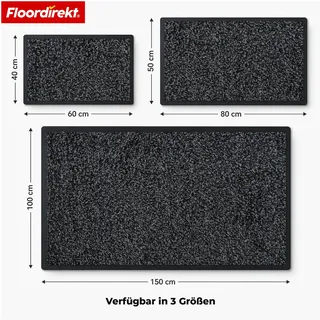 Floordirekt Karat 100 x 150 cm Grau