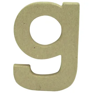 Décopatch AC819C - Kleiner Buchstabe aus Pappmaché, g 1,5x8,5x12cm, perfekte Deko für das Zuhause, 1 Stück