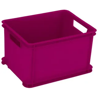 Curver Aufbewahrungsbox Curver Unibox Classic S Stapelbox 15L Flieder, hohe Tragkraft, stapelbar, universal einsetzbar