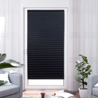 K-HOME Plissee K-HOME COMO 40 x 210 cm schwarz