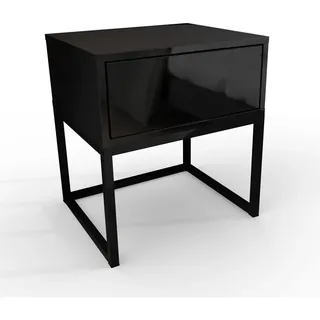 lookway Nachtschrank BLANCO Loft 45 x 53 x 37 cm Schwarz