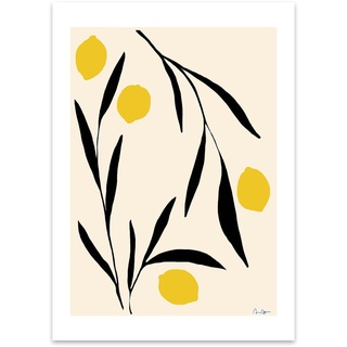 The Poster Club - Lemon von Anna Mörner, 30 x 40 cm