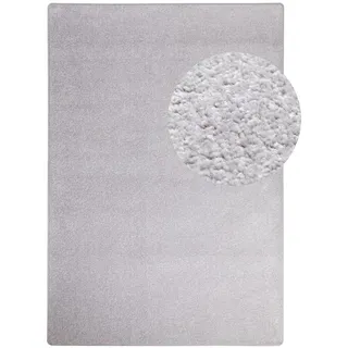 Steffensmeier Ibiza Kurzflorteppich 60 x 90 cm Grau