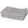 Waschhandschuh 3 x 16 x 21 cm grau 3 St.