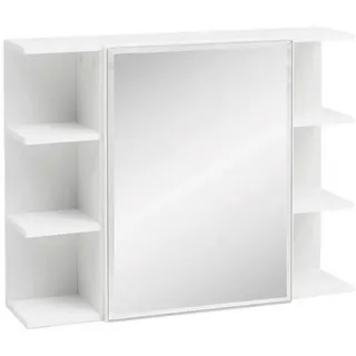 Mid.you Spiegelschrank, Holzwerkstoff, 1 Fächer, 80x64.5x20 cm, Badezimmer, Badezimmerspiegel, Spiegelschränke