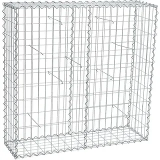 Estexo Gabione Steingabionen Steinkorb 100 x 100 x 30 cm