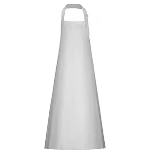 Profi Gummischürze aus PVC Plavitex 120 x120 cm, Metzgerschürze Fleischerschürze (weiß, 20 Stück)