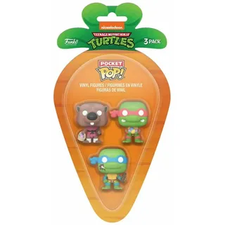 Funko Turtles Pocket POP! Figuren 4 cm (3er Set)