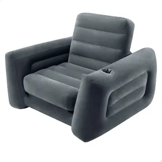 Intex Pull-Out Sessel 117 x 66 x 224 cm Schwarz