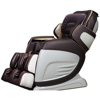 NAIPO Massagesessel, Zero-Gravity Massagestuhl, Wärmefunktion braun|schwarz