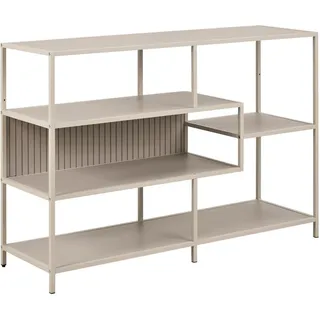 Actona Bücherregal 114 x 35 x 78 cm Grau