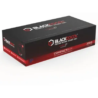 BLACKCOCO’s 20kg 27er Grill BBQ Natur Kohle aus Kokosnussschalen