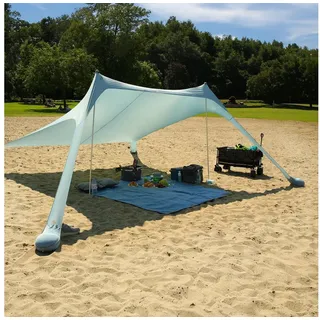 yourGEAR your GEAR Cameo Beach Shelter 3 x 3 m Strandmuschel Sonnensegel UV50+